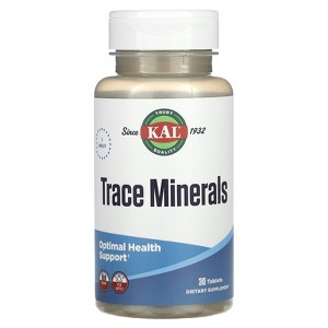 KAL Trace Minerals, 30 Tablets - 1 of 2