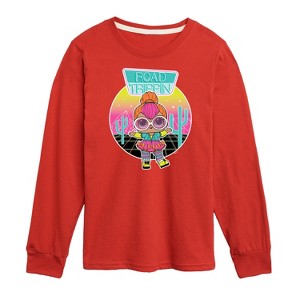 Boys' - LOL Surprise! - Neon Qt Road Trippin Long Sleeve Graphic T-Shirt - 1 of 4