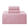 Clara Clark Toddler Quilts, 3 Piece Bedspread Coverlet Set, All Season Toddler Bedding Set - 2 of 4