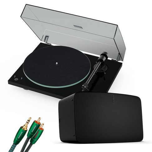Sonos Vinyl Set With Wireless Speaker, Pro-ject T1 Reference And 3.5mm Male To Rca Cable : Target