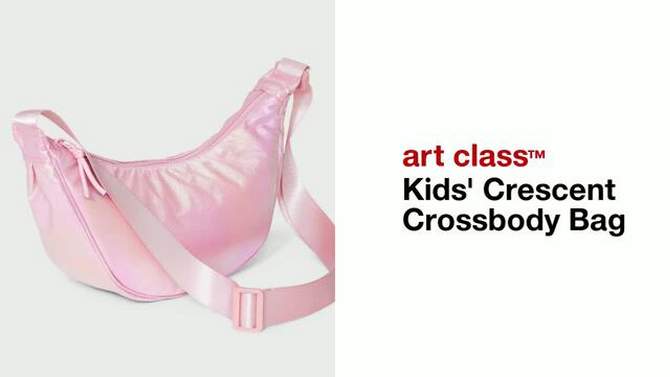 Kids' Crescent Crossbody Bag - art class™, 2 of 7, play video