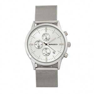 Breed Espinosa Chronograph Mesh-Bracelet Watch w/ Date - 1 of 4