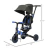 Cesicia 3-in-1 Toddler Trike, Balance Bike with Adjustable Setting, Shady Canopy, for 1.5-4 Years, Blue - 3 of 4