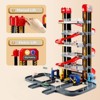 Topteng Intelligent Car Park- Car Parking Garage Toy with 8 Cars - 4 of 4