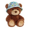 Aurora Small Bucket Hat Bear SMILEYWORLD Vibrant Stuffed Animal Brown 7" - 2 of 4