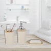 Unique Bargains Square Bathroom Accessories Kit 1 Set - 4 of 4