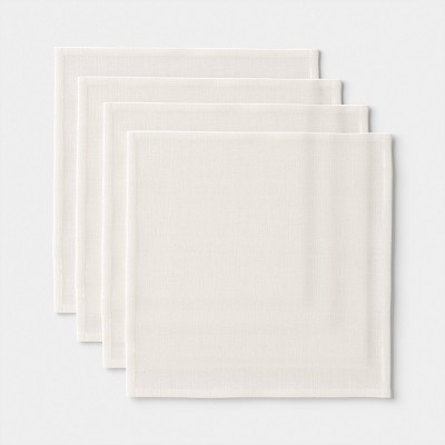 4pk Napkins Ivory - Threshold™