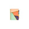 Carpe Diem Floral Love 5-Subject Subject Notebooks 7.09" x 10" College Ruled 100 Sheets Assorted - 3 of 4