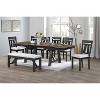TiramisuBest 39" Velvet Upholstered Bed & Entryway Bench - Steel Legs for Multi-Room Use, Gray - 4 of 4