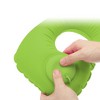 Unique Bargains Inflatable Travel Pillow Press to Inflate for Airplane Train Office - 3 of 4