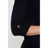 WEST K Women's Nora Ultrasoft V-neck Tunic with Long Sleeves and Front Seam Detail - 4 of 4