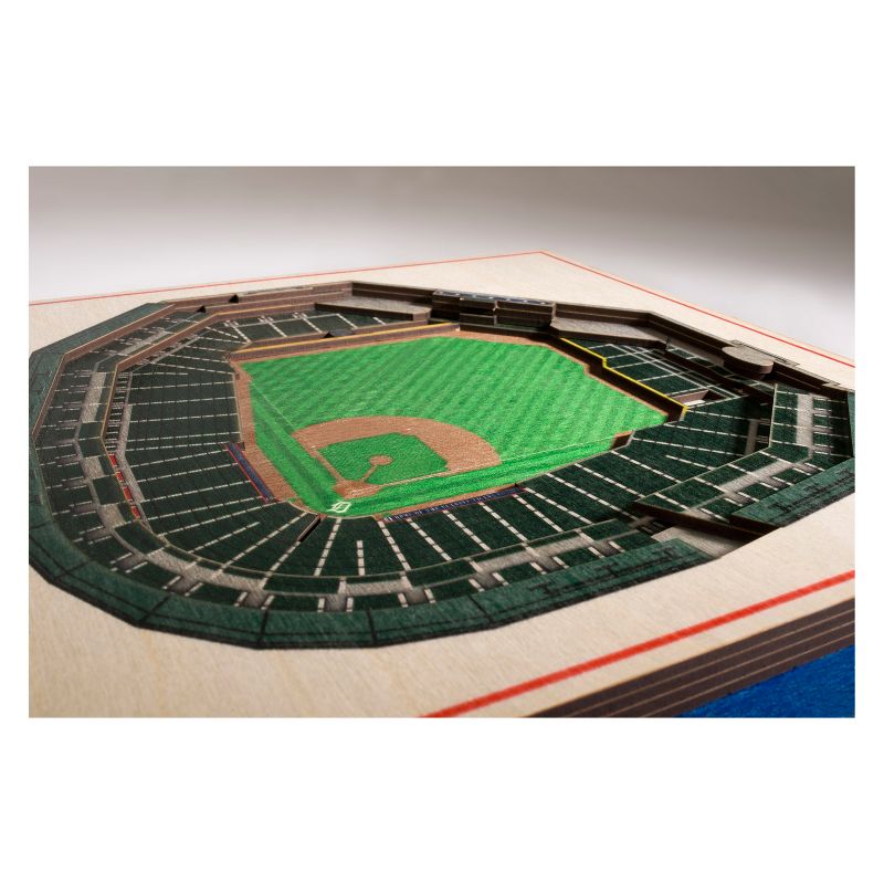 MLB Detroit Tigers 5-Layer Stadiumviews 3D Wall Art, 2 of 6