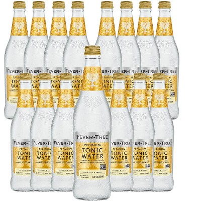 Fever Tree Tonic Water - Premium Quality Mixer - Refreshing Beverage for Cocktails & Mocktails 500ml Bottles