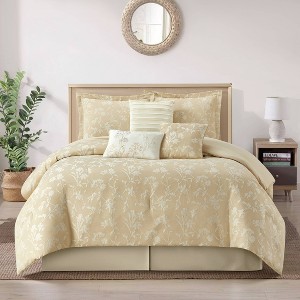 Nanshing 7pc Bruno Comforter Set Gold - 1 of 4