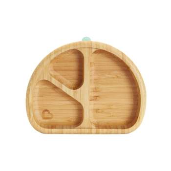 Munchkin Bamboo Divided Suction Dining Plate