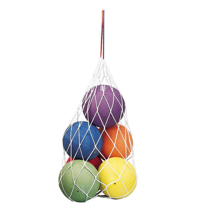 Martin Sports Mesh Sports Ball Bag with Drawstring, 24" x 36", Pack of 6, 2 of 4
