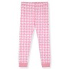 Sleep On It Girls 2-Piece Super Soft Jersey Long Sleeve Snug-Fit Pajama Set - Toddler Pajamas to Girls Pajama Sets - 3 of 4