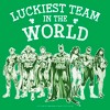 Juniors Womens Justice League St. Patrick's Day Luckiest Team in the World T-Shirt - 2 of 4