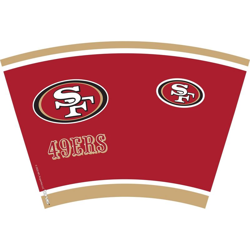 NFL San Francisco 49Ers Classic Tumbler with Lid - 24oz, 2 of 4