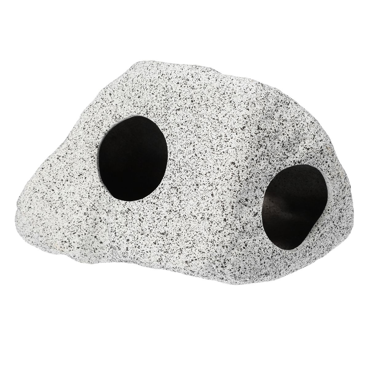 Unique Bargains Ceramic Aquarium Fish Tank Decoration Hideaway Rock Cave Gray 4.92x3.74x3.27 Inches - thumbnail 3