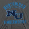Northwood University Official Timberwolves Logo Adult Pull-Over Hoodie - 2 of 4