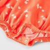 Baby Girls' Printed Ruffle Romper - Cat & Jack™ - 3 of 3