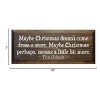 Slickblue Grinch Christmas Quote Wood Sign – Maybe Christmas Means More – Rustic Holiday Wall Decor 7x18, Color Options - 3 of 3