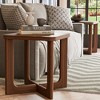 Spassway Wooden Coffee Table Sets Modern Splicing Design Coffee Tables with End Table Living Room Table Set for Apartment Home Office - 4 of 4