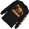 Official Pacman Video Game Shirt - Namco Atari Pac-Man Official Long Sleeve T-Shirt (Black Drawing, Medium) - 4 of 4