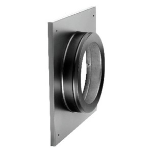 DuraVent DirectVent 6-5/8 in. D Aluminum/Galvanized Steel Flue Thimble - 1 of 3
