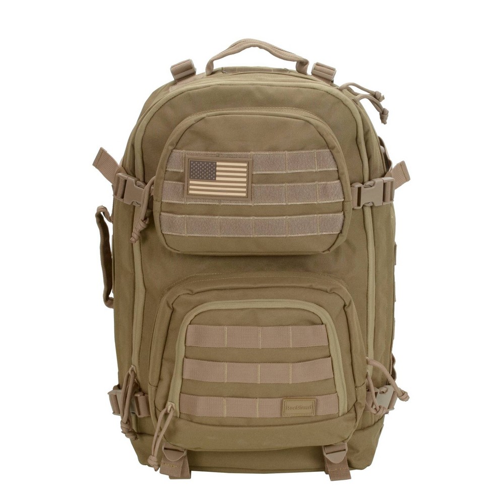 Photos - Backpack Rockland Military Tactical Laptop 20"  - Tan 