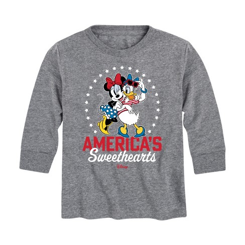 Boys' - Disney - Americana Long Sleeve Graphic T-Shirt - image 1 of 4