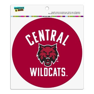 Central Washington University Wild Cats Logo Automotive Car Refrigerator Locker Vinyl Circle Magnet - 1 of 4
