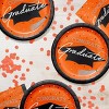 Creative Converting 9" Graduate School Spirit Orange Paper Plates 54ct - 3 of 4