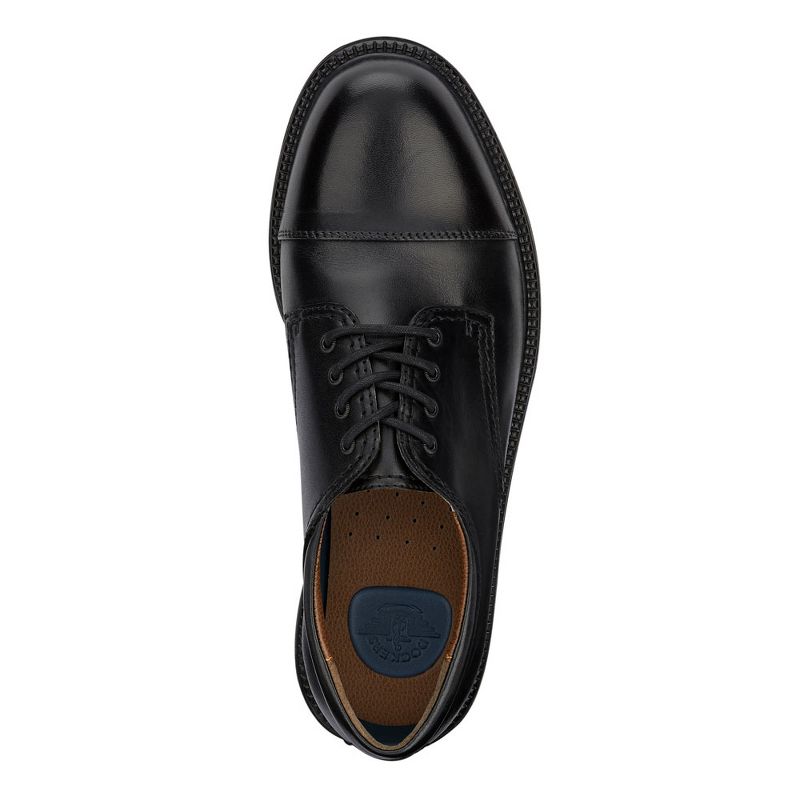Dockers Mens Gordon Leather Dress Casual Cap Toe Oxford Shoe, 3 of 13