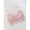 Women's Luxe Lace Bralettes - ANEMONE - 2 of 2