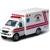 KiNSMART SetOf2 Rescue Team Ambulance 5" Die Cast Metal Cabin w/Pullback Action" - 2 of 4