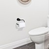 WOWOW Bathroom Toilet Paper Holder, 304 Stainless Steel Bath Toilet Tissue Holder Wall Mount - 2 of 4