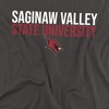 Men's Saginaw Valley State University Official Stacked T-Shirt - 2 of 4