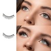 Unique Bargains 5D False Eyelashes Black 7 Pairs - 2 of 4