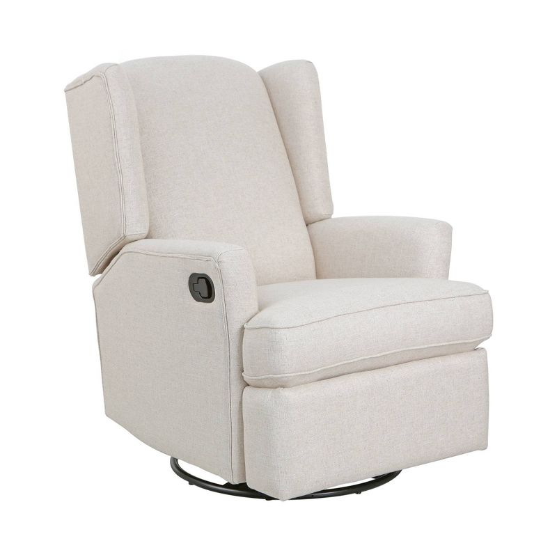 Second Story Home Hemingway Swivel Recliner Chair - Canvas, 1 of 9