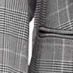 black white plaid