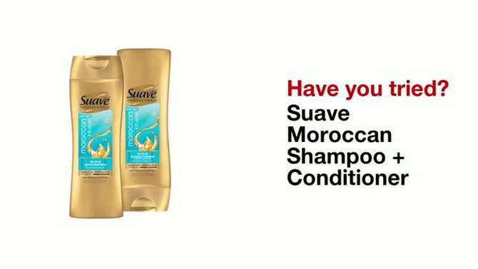 Suave Professionals Moroccan Infusion Shampoo &#38; Conditioner - 25.2 fl oz, 2 of 9, play video