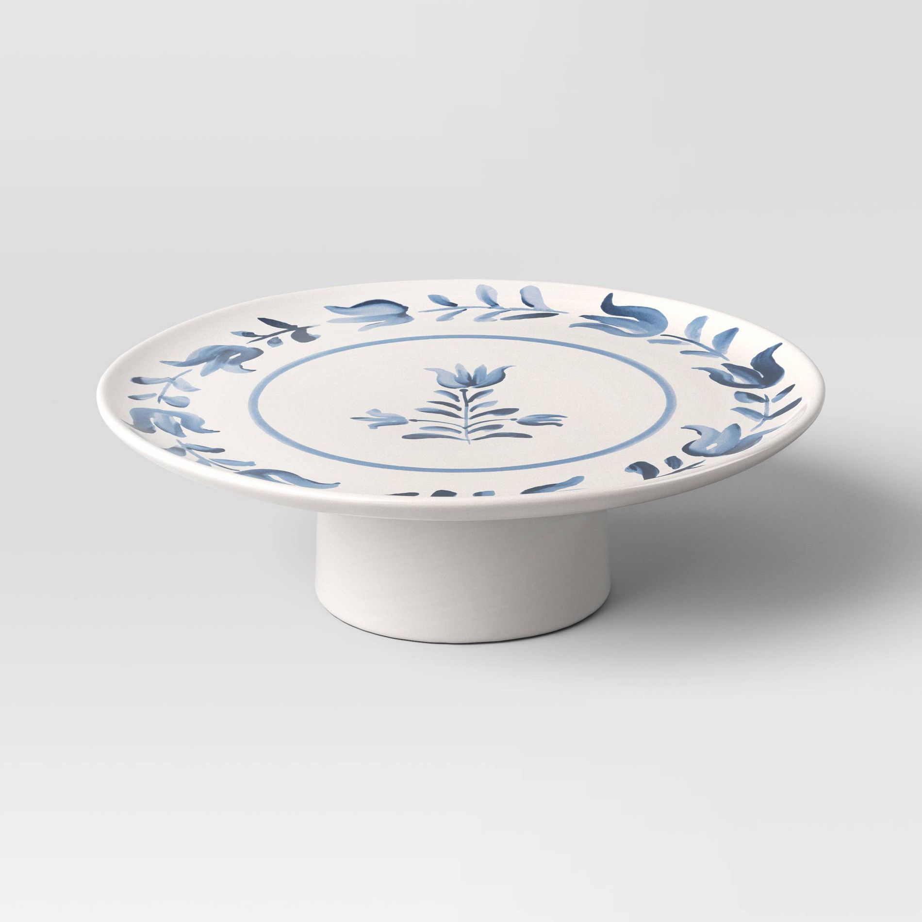 Cake Stand Blue Floral - Threshold™