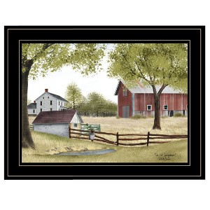 Gulches Modern Framed Print, "The Old Spring House," Black Frame, Ready to Hang - 1 of 4