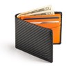 Men's Genuine Leather Slim Bifold RFID Wallet - 2 of 4