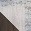 Nourison Modern Abstract Vintage Indoor Rug Blue Grey 7'10" x 10' - 3 of 4