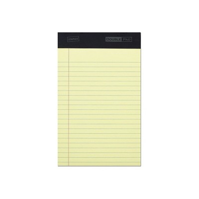 Staples Notepads 5" x 8" Narrow Canary 100 Sh./Pad 6 Pads/PK (35715-CC) 398212