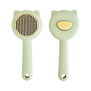 BABYYER Pet Hair Cleaner Brush, for Effortless Fur Removal, For Dog Cat Remove Tangled Hairs Massages Brush Pets Hair sCleaning Comb Pets Accessories - 1 of 4