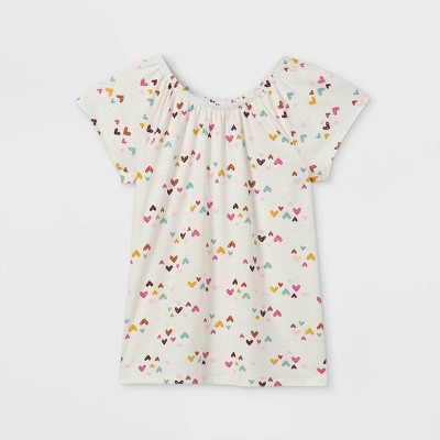 Girls' Short Sleeve Knit Top - Cat & Jack™